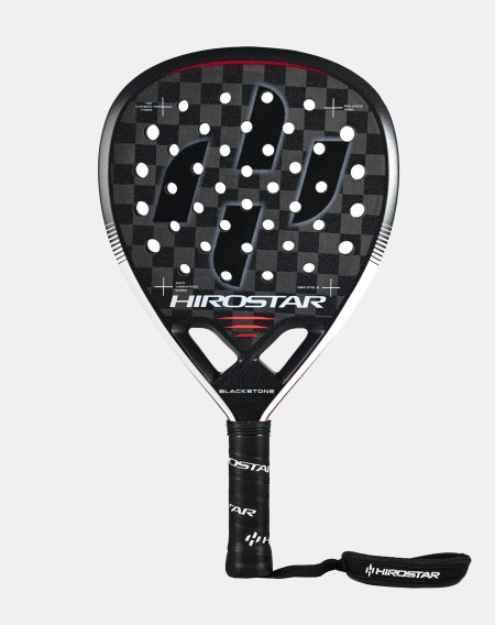 Hirostar Blackstone 25 Padel Racket - Absolute precision and control